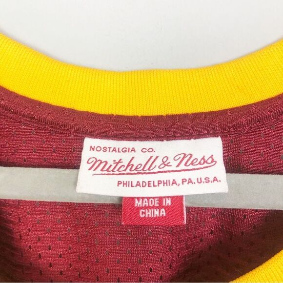 MITCHELL & NESS | CLEVELAND CAVALIERS Rare Script Basketball Jersey Men’s XXL - Picture 7 of 10